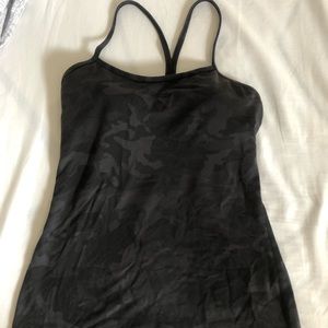 Lululemon power Y tank camo